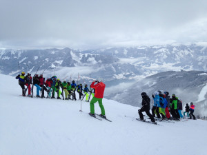 groepsreiis wintersport Zell am See. Scholieren